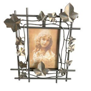 Ivy Leaf Wire Picture Frame‎ Home Studio Decor Photo 3.5"x5 NWT 8.5"x7.5"